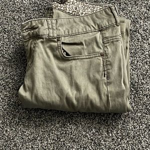 PrAna Khaki Denim Pant